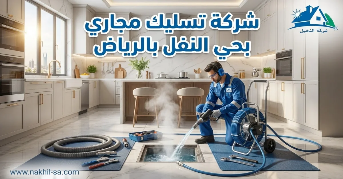 شركة تسليك مجاري بحي النفل بالرياض