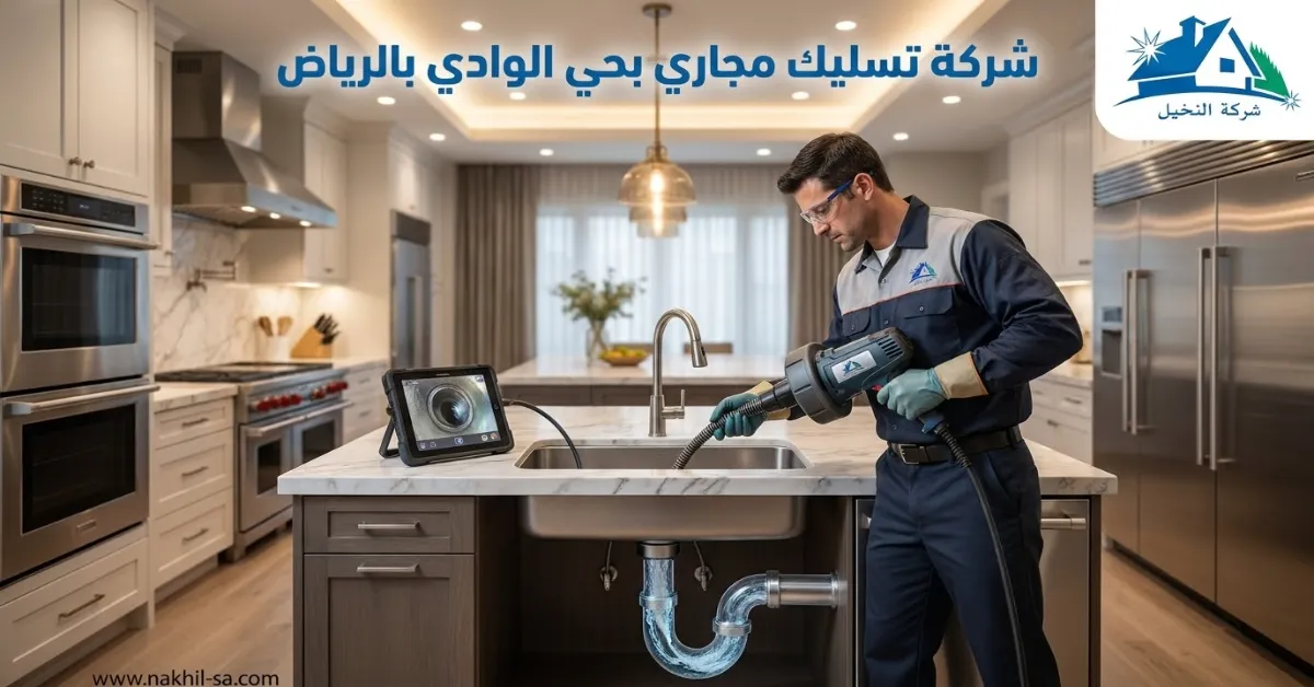 شركة تسليك مجاري بحي الوادي