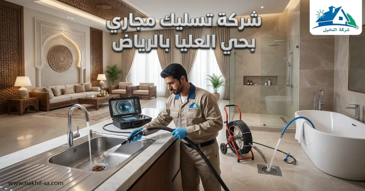 شركة تسليك مجاري بحي العليا بالرياض