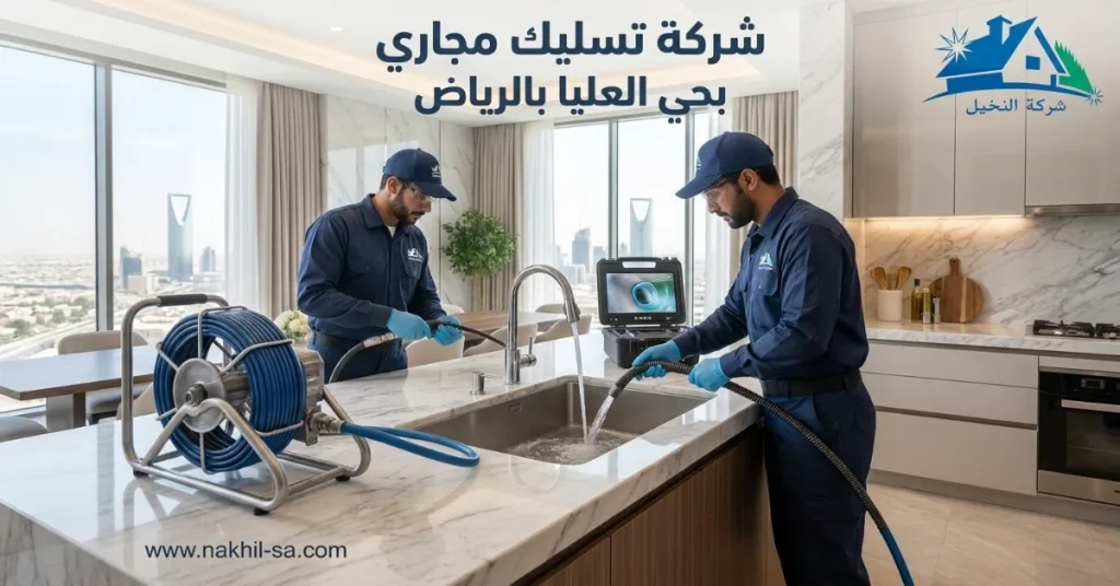 شركة تسليك مجاري بحي العليا بالرياض